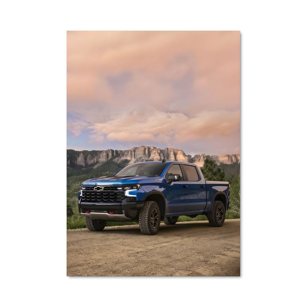 Poster Silverado camion